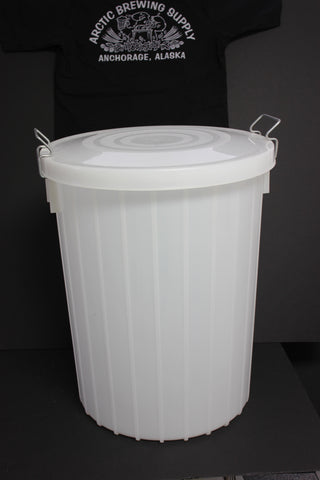 24 Gallon, Food-Grade Plastic Bucket with Lid