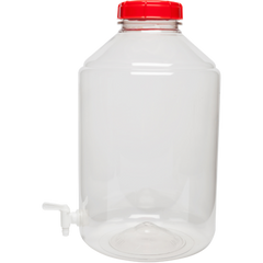 7 gallon PORTED Wide Mouth Plastic Carboy Fermenters with spigot