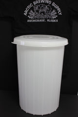 12 Gallon, Food-Grade Plastic Bucket Fermenters with Lid